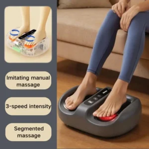 Mini finger press foot massager