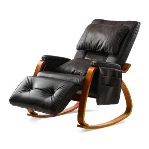 Massage Chair Dark Brown Reclining